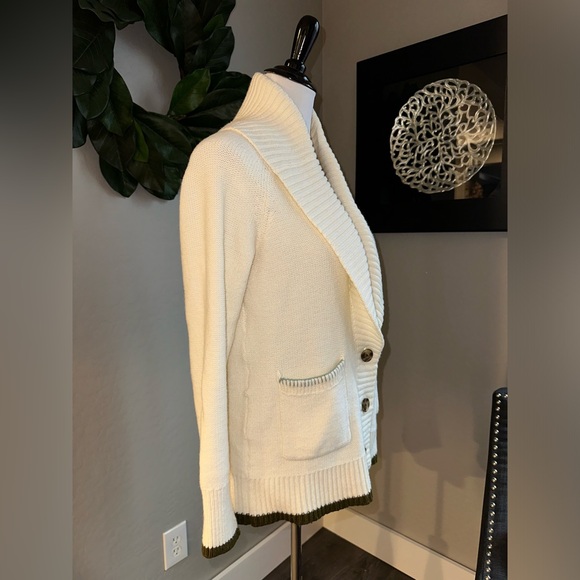 by Anthropologie Evergreen Tree Cardigan Sweater - Picture 5 of 12